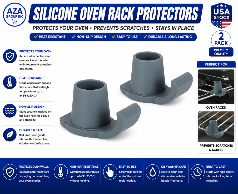 2 Pack Walker Ski Glides for Folding Walkers, Smooth Gliding Replacement Feet