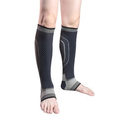 Ankle Brace Long Leg Compression Sleeve Support Socks Foot Fasciitis Pain Relief