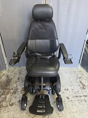 Pride Jazzy Air Electric Lift Elevating Power Wheelchair 19″ Wide In Good Shape