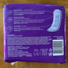 Poise Pads Regular Length 3 Light Absorbency 3 in 1 Bladder Protection 30 ct