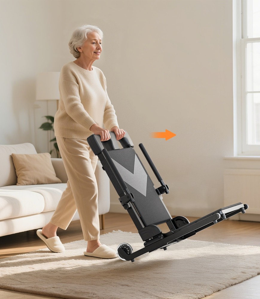 VOCIC Electric Floor Lift Patient Transfer Chair Fall Assist 350lbs AX25