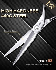 Lunwenksc Hair Cutting Scissors Professionalundergoes Rigorous 238-Step