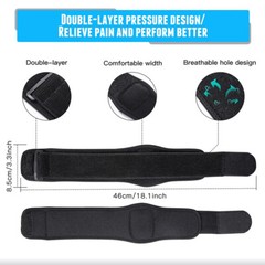 Elbow Brace Support Arthritis Tendonitis Tennis Golfer Arm Joint Pain Band Strap