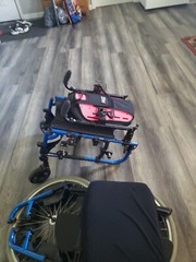 Tilite Aero X Ultralight 14″ X 17.5″ Folding Frame Sport Wheelchair Adjustable