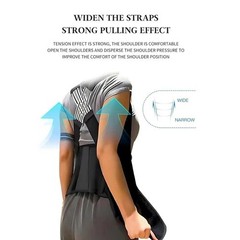 Posture Corrector for Women and Men,Back Brace Shoulder Straightener Adjustable