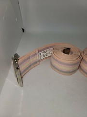 2 POSEY Pink/Blue Medical Lift Transfer Belt Strap 73 x 2″ Ex condition