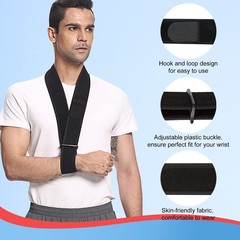 Arm Sling, Adjustable Collar and Cuff Sling, Lightweight Simple Shoulder Immo…