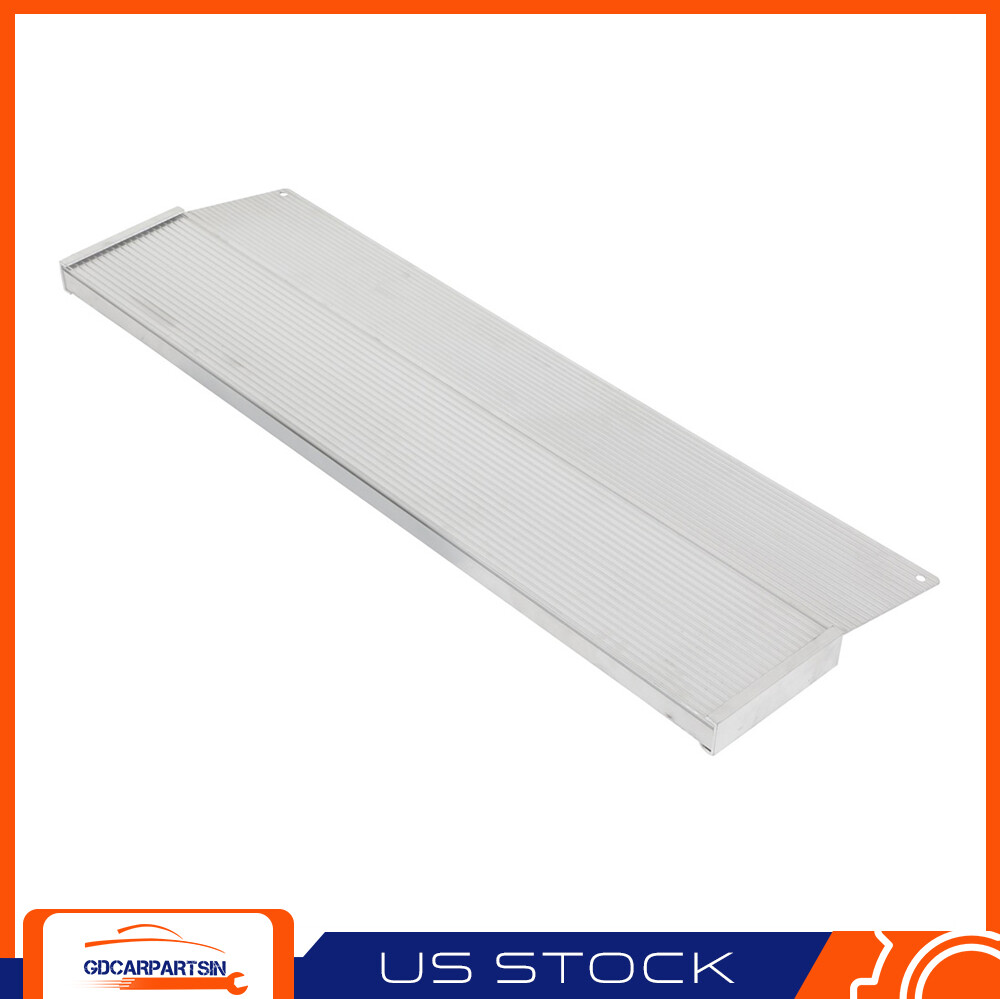 11.88″L x 36.25″W x 3.38″H Aluminum Threshold Ramp Access for Wheelchair 700LBS