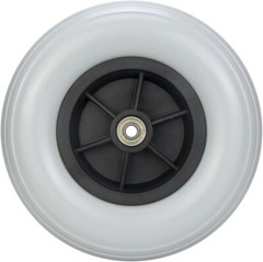 New Wheelchair Caster/Wheels Assembly (Pair) 8 Inch Solid Tire Wheel 8X 2-200X50