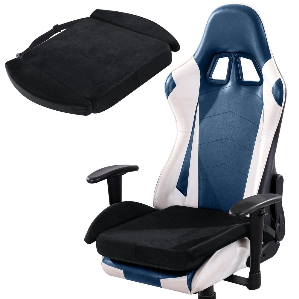 BALAPET Ultra Soft Gaming Chair Cushion for Long Sitting 23X19X2.7in, Black