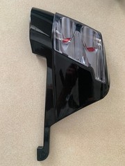 Invacare TDX SP2 REAR Left Tail Light Reflector Fender WET BLACK
