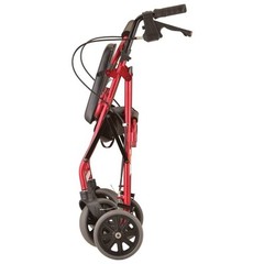 NOVA Zoom 22″ Seat Hght Foldable Rolling Walker Rollator 8″ Wheels