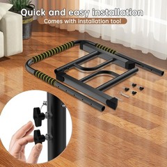 Adjustable Walking Pad Handle – Ergonomic Grip, Easy Installation, Fitness Acces