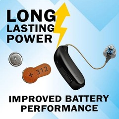 Size 312 Zinc Air Hearing Aid Batteries – 180 Count, 1.45V Reliability