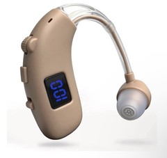 Single Bluetooth Rechargeable OTC Hearing Aid 3 Modes Left or Right Ear