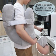 Post-Surgery Shoulder Pillow with Thumb Strap for Comfort & Relief – Adult Size
