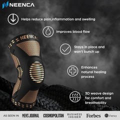 Copper Knee Brace for Knee Pain, Professional Knee Support with Patella Pad &…
