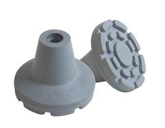 KMINA Crutch Tips 3/4 Inch (x2 Units), All Terrain Non-Slip Cane Tips, Heavy …