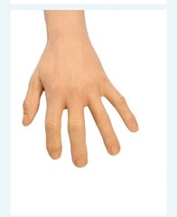 Silicone Glove Prosthetic Protect Cover Scars Highly Simulated Skin Cover Sleeve