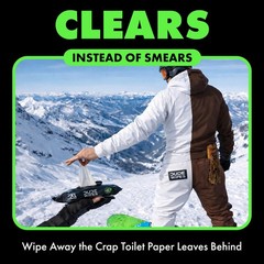Extra-Large Menthol Flushable Wipes – 3 Pack (144 Count) – Cooling Adult Wet Wip