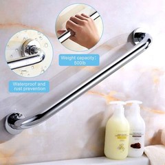 2 PACK Grab Bar Stainless Steel Bath Bathroom Safety Handicap Hand Rail Support