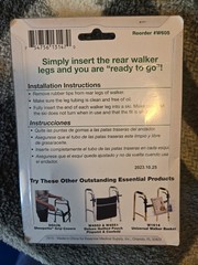 Pop ‚N Glide Walker Skis Fits Most Walkers #W605 Essential Medical Supply, Inc.