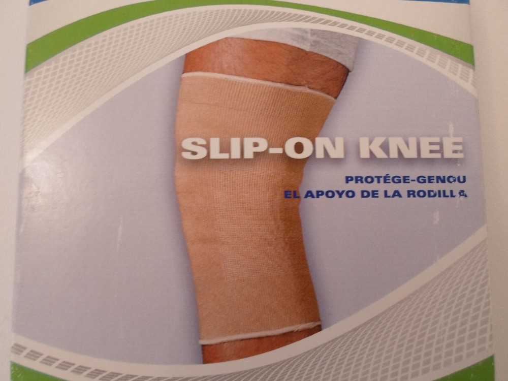 Sport Aid Slip-On Knee Beige X Large (20.5-24″ Knee Circ.)