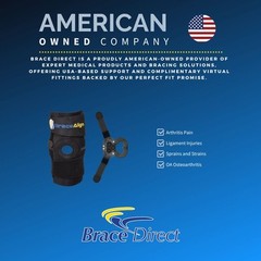 ROM Hinged Knee Brace: Maximum Support PDAC L1833 L1832 For ACL/PCL Injuries