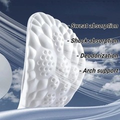 Original steppers Ultimate Massage Insoles for Heel Pain & Plantar Fasciitis