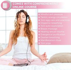 GIA Certified Yoni Stones Nephrite Jade Set of 3 | Pelvic Floor Exercise Devi…