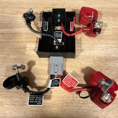 Invacare TDX SP power wheelchair battery harness for Group 22nf 55ah batteries
