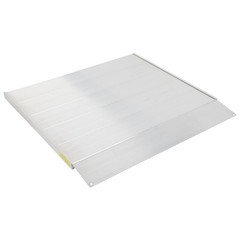 Aluminum Threshold Ramp for Wheelchairs 3-5/16″~5-7/8″ Rise Doorways Door Ramps
