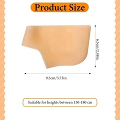 Heavenly Soft Silicone Heel Protectors – Cushions for Achilles Tendonitis Relief