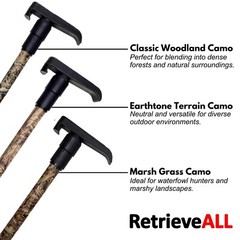 RetrieveALL Telescoping Cargo Tool – 3 to 6 Ft Truck Bed Reach Pole, Heavy Duty