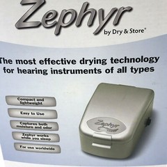 Zephyr by Dry and Store Hearing Aid Nasal Drying Storage System