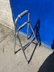 Drive HEMI Aluminum 29.5in to 37in SIDE STEP FOLDING Walker up to 300 lbs