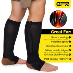 Compression Socks Stockings Womens Men Knee High Medical 20-30 mmHG S M L XL XXL