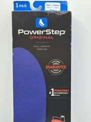 Powerstep Original Full Length Orthotic Insoles Men’s 3-3.5 Women’s 5-5.5 ASM