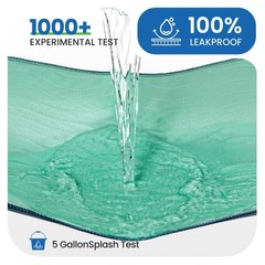 1 Pack Washable Waterproof Protective Underpad Bed Wetting Mat 34×52 In