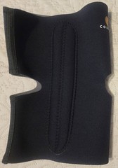 Corflex Cooltex Black Neoprene Knee Sleeve Brace Stabilizer Open PATELLA 4XL