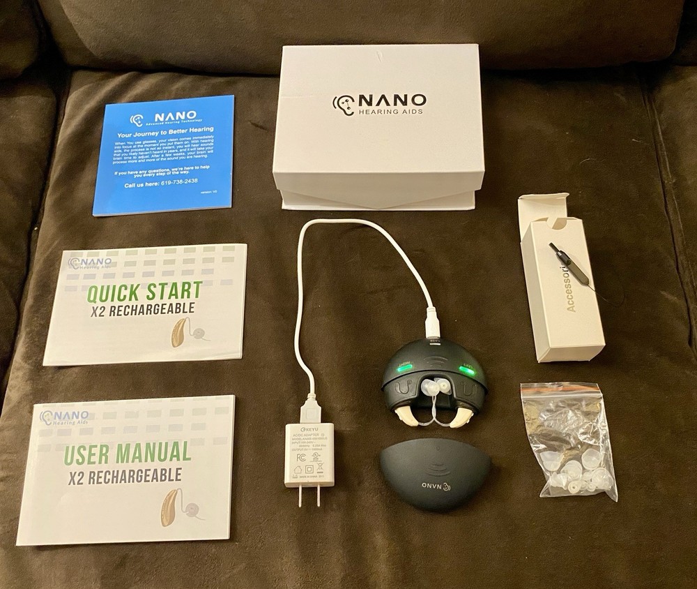 Nano Hearing Aids X2 Rechargeable