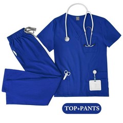 Unisex Medical Scrubs Set for Men & Women – Nurse, Doctor, Lab Wear