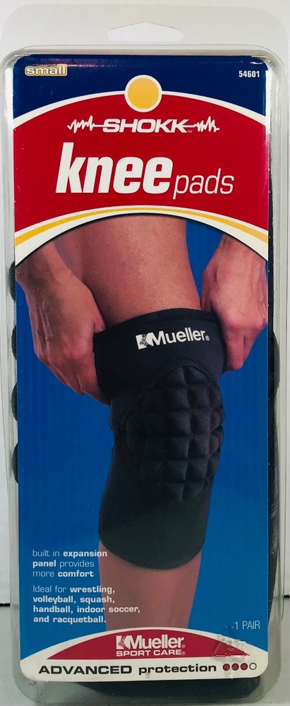 Mueller Sport Care SHOKK Knee Pads – Small – Advance Protection – One Pair