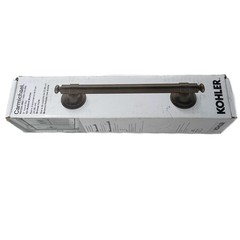 KOHLER Carmichael R27234-2BZ 9″ Grab Bar in Oil-Rubbed Bronze