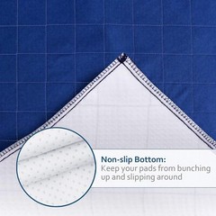 Positioning Bed Pad with Handles (34″X52″), Waterproof Incontinence Bed Pads for