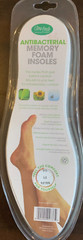 Ultra-Fresh Antibacterial Memory Foam Insoles ABI-24/4737