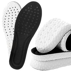 US Memory Foam Insoles,Elastic Strong Arch Shock-Absorbing Insoles for Men Women