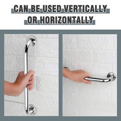 Heavy Duty Bathroom Grab Bars 2PCS – Steel Shower/Tub Safety Handles for Elderly