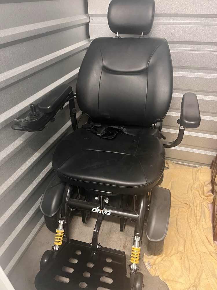 Drive Trident HD Power Wheelchair Joystick Reclining CE Marking 450W 600W Black