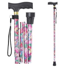 Walking Cane, Cane for Man/Woman | Mobility & Daily Living Aids | 5-Level Pink